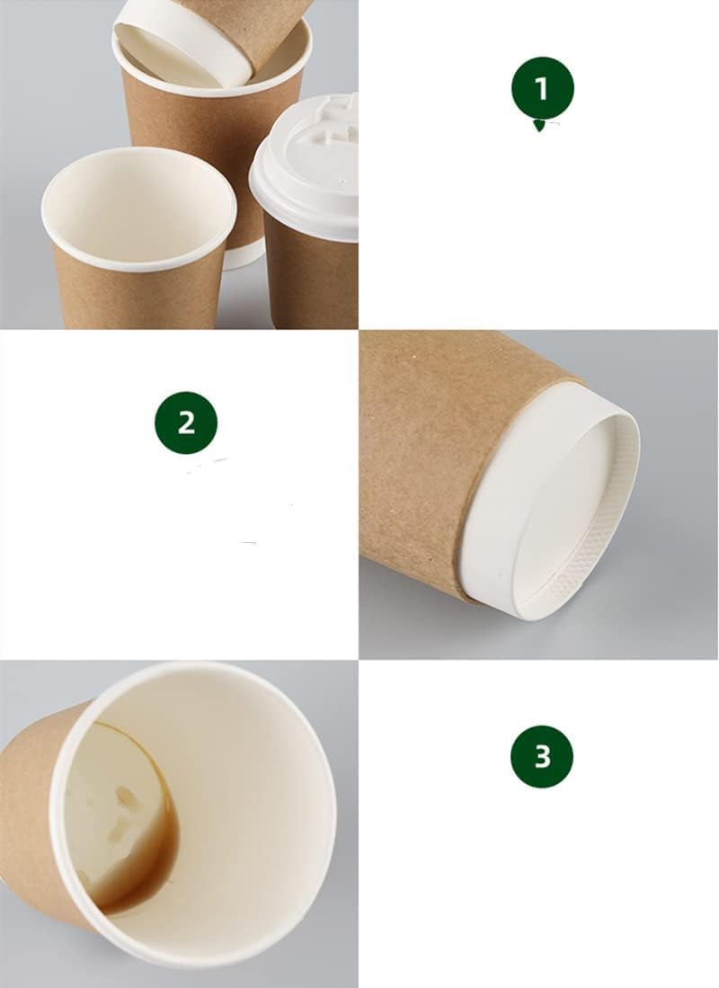 Amazon | 紙コップ 使い捨て コーヒー カップ ペーパーコップ 蓋つき